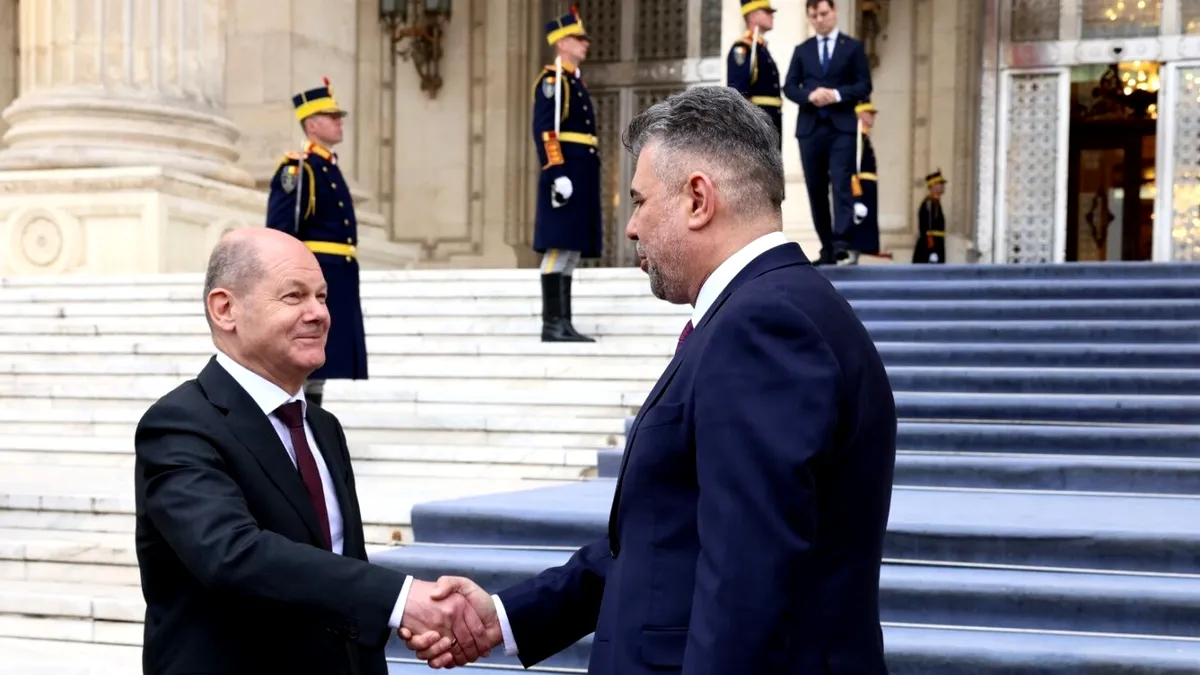 Cancelarul german Olaf Scholz, vizită în România. Va fi primit sâmbătă de premierul Marcel Ciolacu