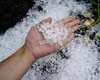 În timp ce rachetele tac, județul Vrancea a fost lovit de cel mai sever episod de grindină din acest an