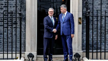 Premierul Marcel Ciolacu s-a întâlnit cu premierul Marii Britanii, Keir Starmer