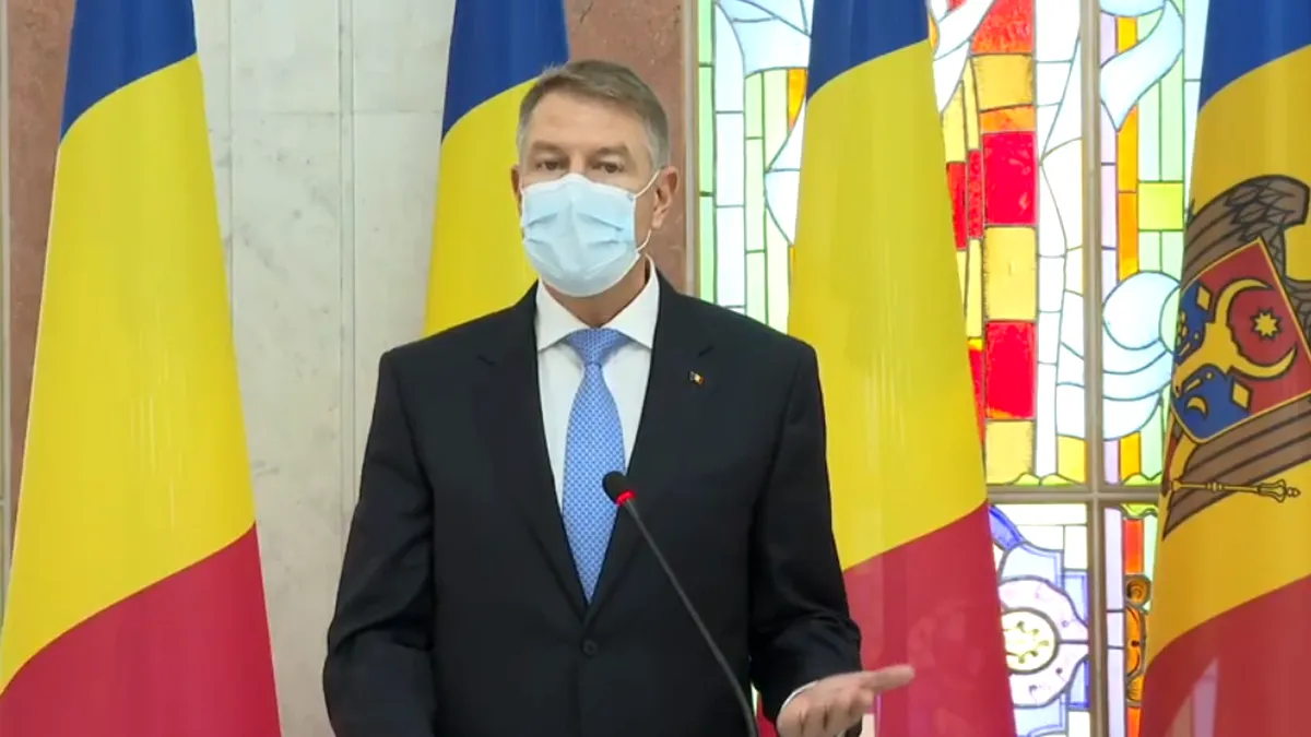 Klaus Iohannis participă la dezbaterea „Să vorbim despre viitorul Europei”