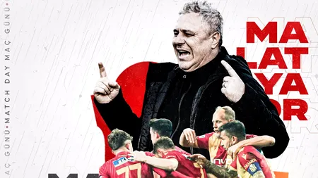 Marius Șumudică a făcut show după un gol marcat de echipa sa. Yeni Malatyaspor, egalată în final (Video)