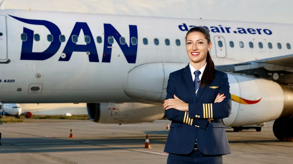 O româncă, prima femeie din Europa desemnată director de zbor al unei companii aeriene