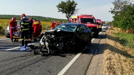 Doi morți într-un accident auto în Bihor