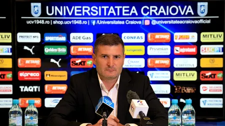 Laszlo Balint, dezamăgit de prestația jucătorilor săi, după înfrângerea cu Zoria Luhansk: 