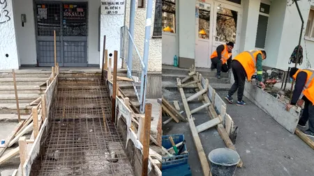 Rampe pentru accesibilitate fără obstacole în Sectorul 5