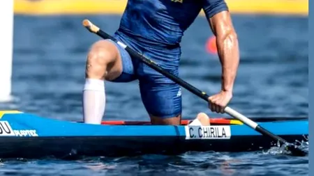 Aur pentru România la caiac-canoe. Cătălin Chirilă, primul loc la proba de  canoe simplu 500 de metri