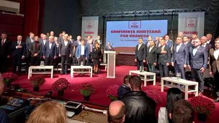 Conferința de alegeri a PSD Vrancea desprinsă parcă de la... Bălăceanca