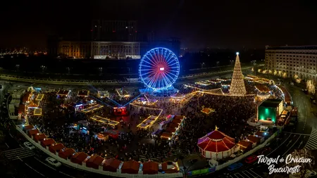 Capitala se pregătește de sărbătoare:  Cel mai mare și mai spectaculos Târg de Crăciun din România   își deschide porțile pe 29 noiembrie!