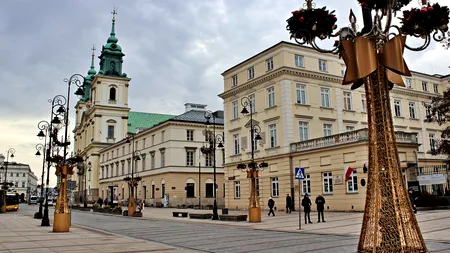 Dronă neutralizată deasupra clădirilor guvernamentale din Varșovia, doi cetățeni belaruși reținuți