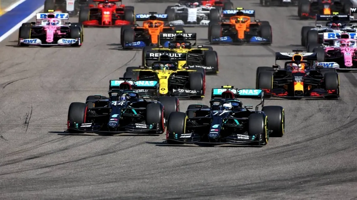 Valtteri Bottas a câștigat prima cursă cu spectatori din acest sezon al Formulei 1