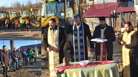 Sobor de preoți chemați să sfințească apa și canalizarea care nu există într-o comună din Buzău