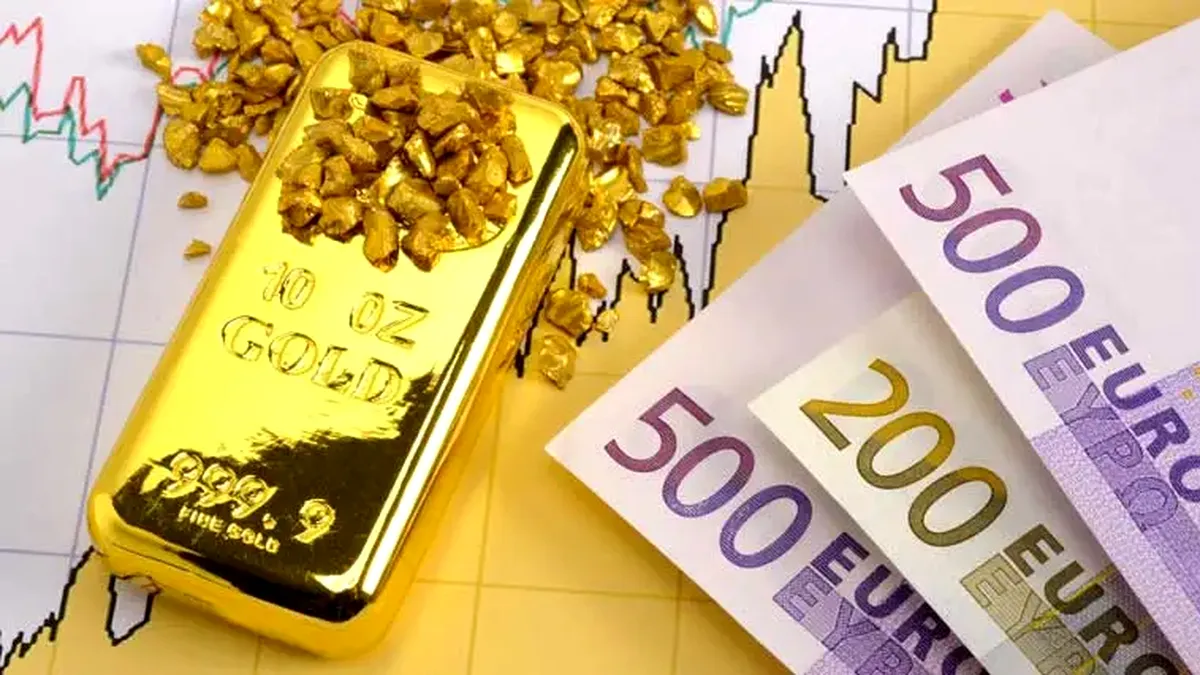Rezervele valutare ale României au scăzut cu 1,3 miliarde euro, în ianuarie. Rezerva de aur a fost de 103,6 tone