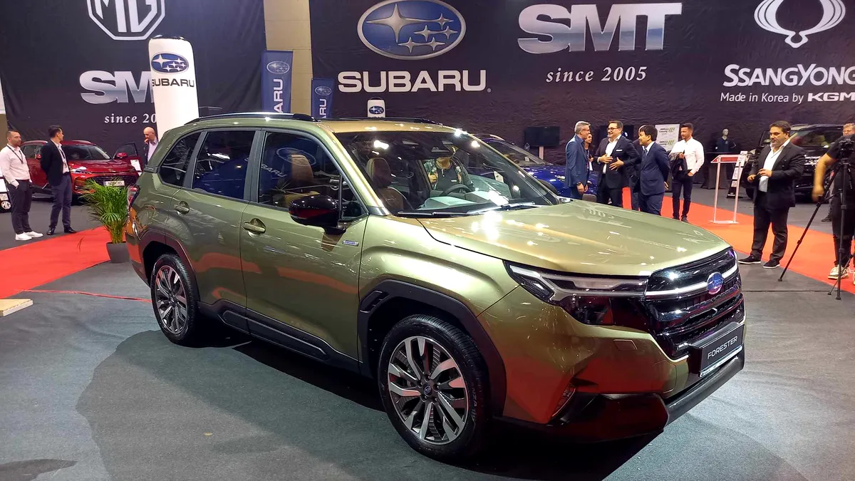 Premieră în Europa: Subaru a dezvăluit noul său model la Salonul Auto de la Bucureşti