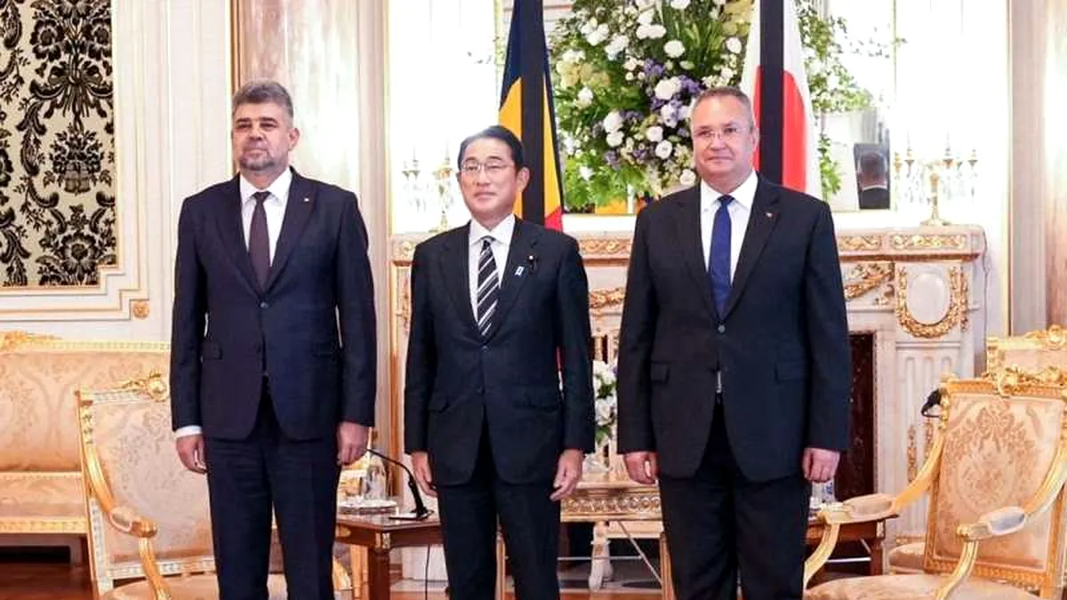 Ciolacu: România şi Japonia au datoria să continue toate proiectele începute pe plan politic şi economic