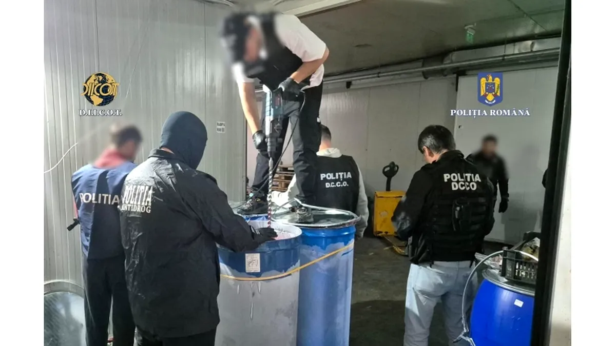 Captură record de cocaină tranzitată prin Portul Constanța. Unde erau ascunse drogurile (Video)