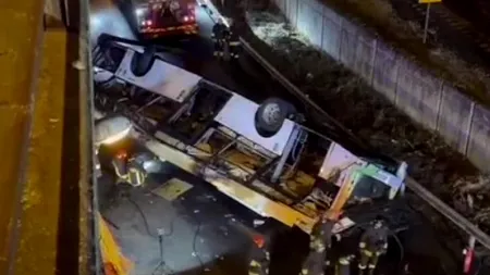 4 români morți în accidentul de autocar din Italia