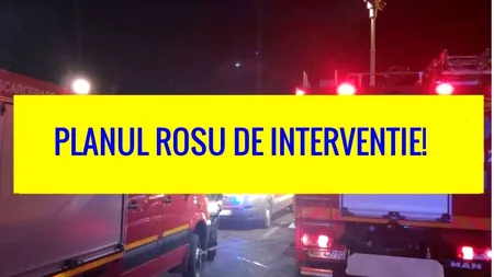 Plan roșu de intervenție la Năvodari. Un autocar cu 40 de ucraineni a lovit un limitator de înălțime