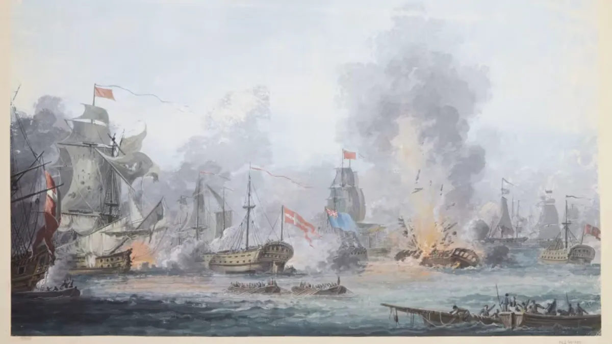 O navă de război pierdută de 225 de ani, descoperită în largul coastei Danemarcei