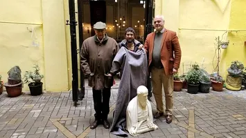 Bust din marmură furat din Arad, recuperat dintr-un anticariat în Austria