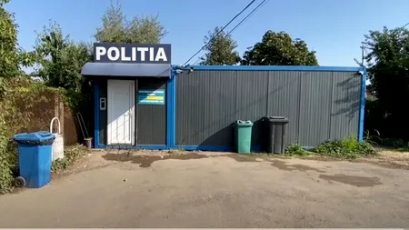 INCREDIBIL! Cum arată „sediul” poliției din Vama Veche VIDEO