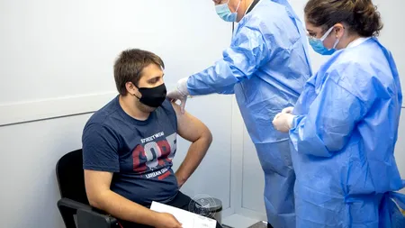 Covid-19: Peste 20.536 de persoane au fost vaccinate cu prima doză în ultimele 24 de ore