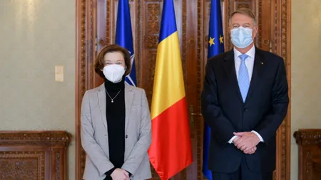 Klaus Iohannis și Florence Parly, la Palatul Cotroceni