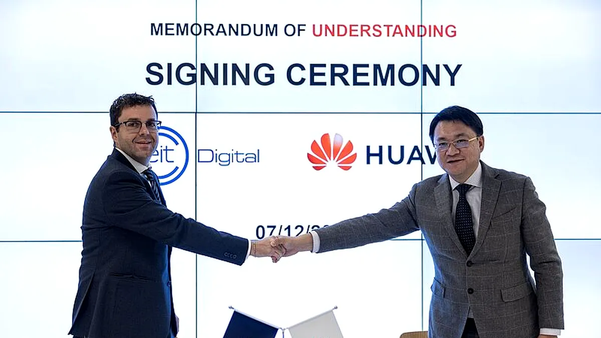 Huawei și EIT Digital semnează un Memorandum pentru a sprijini educația și formarea în domeniul securității cibernetice