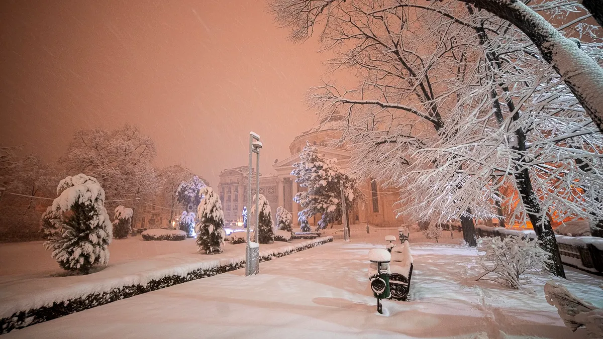 ANM versus AccuWheater: vom avea sau nu zăpadă în București?