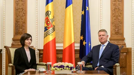 Președintele Republicii Moldova, Maia Sandu, primită la Palatul Cotroceni (video)