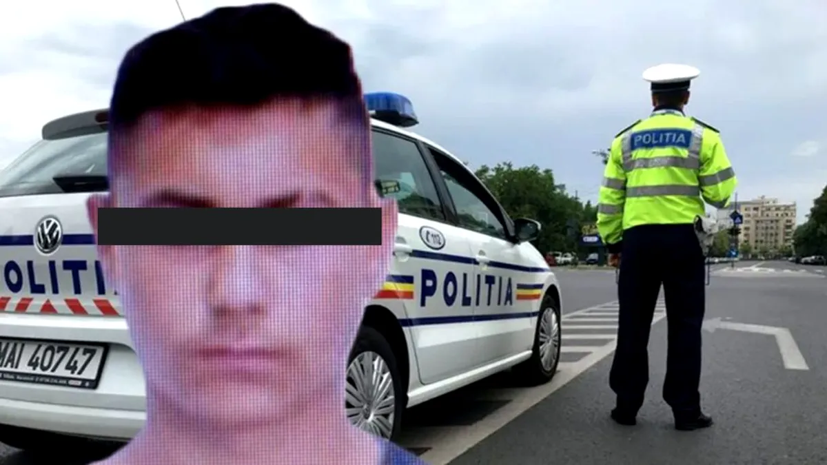 Evadare de sub nasul poliţiştilor, la doar 18 ani. Tânărul este acuzat de tâlhărie
