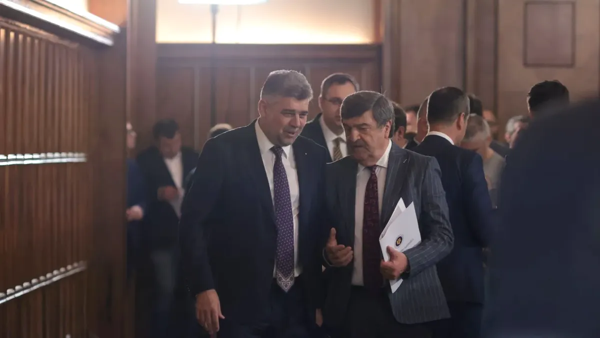 Tensiuni între Ciolacu și Toni Greblă. Premierul consideră că președintele AEP trebuie să se retragă din funcție