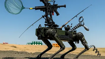 Câinele-robot letal latră deocamdată în engleză: războiul iese din film și intră pe stradă