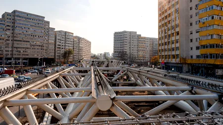 Construcția pasajului de la Doamna Ghica intră într-o nouă etapă ce impune restricții de trafic