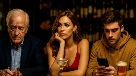 Cine și cum se comportă la bar: duelul generațiilor