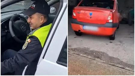 Șef de Poliție din Gorj, tras pe dreapta. Constatarea neașteptată a agenților de la Rutieră