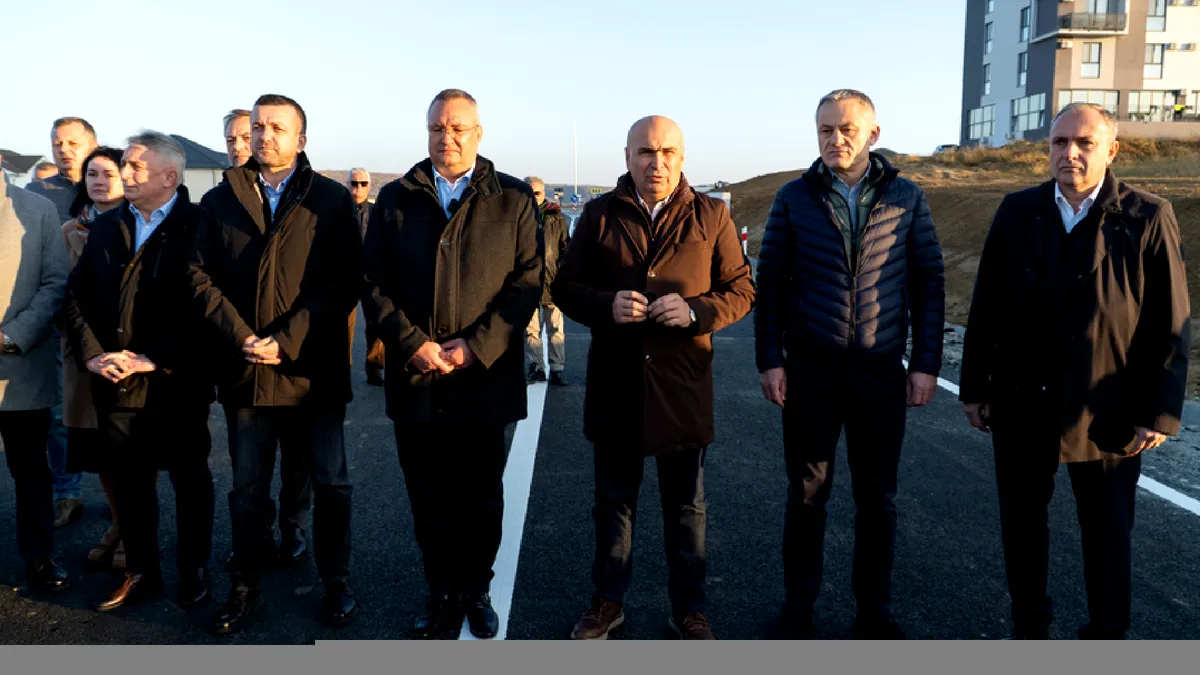 Ciucă și Bolojan, împreună la inaugurarea primului tronson al inelului rutier metropolitan din Oradea