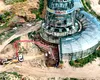 O spectaculoasă seră pentru plante exotice, în curs de finalizare la Grădina Botanică din Galați