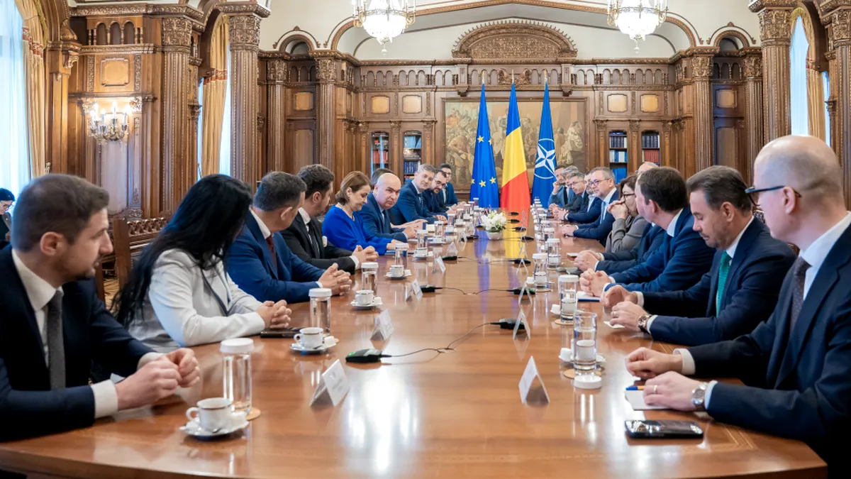 Preşedintele interimar, întâlnire cu europarlamentarii români: apărarea, relația cu SUA, alegerile și absorbția fondurilor UE, pe agendă
