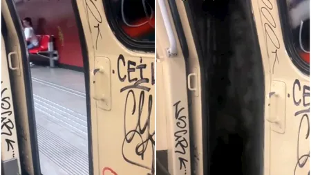 Panică la metrou: Atenție, ușile rămân deschise! VIDEO