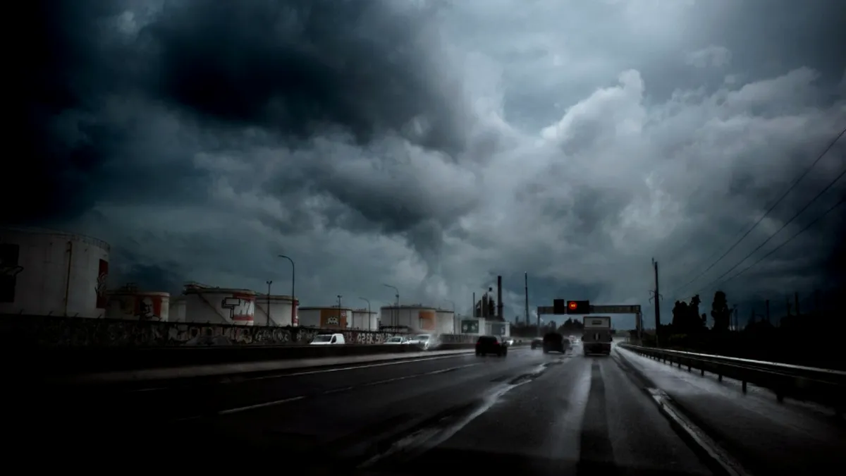 Schimbare bruscă de temperaturi. Ciclonul Zack aduce frig și furtuni în România