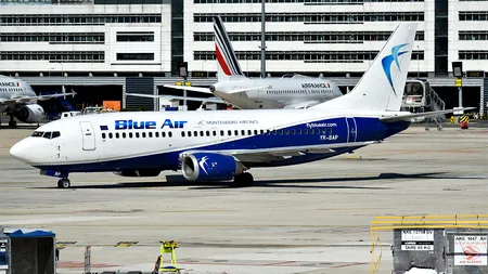 Haos la Blue Air: 14 zboruri anulate, 1.070 de pasageri întorși din drum