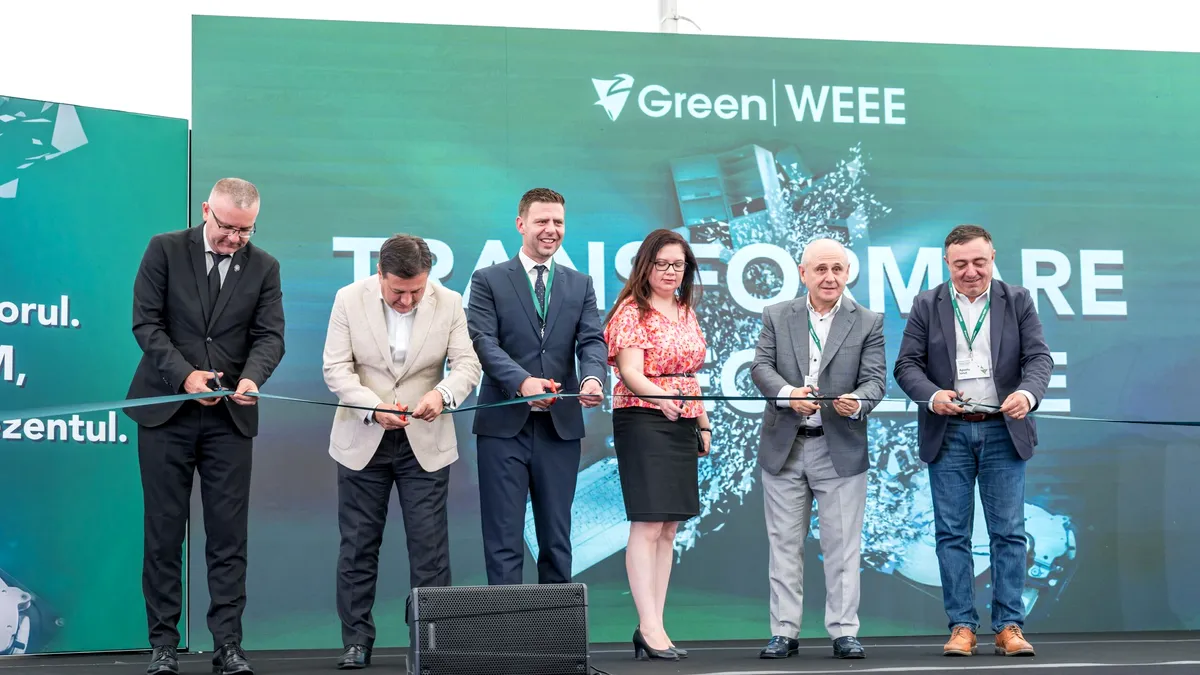 GreenGroup inaugurează a treia fabrică de reciclare GreenWEEE și lansează o linie de reciclare a motoarelor electrice, o premieră în România