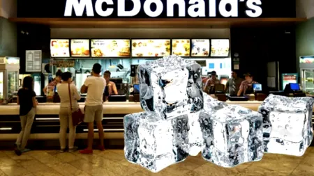 Gheața de la McDonald's Băneasa, testată de un ONG fără acreditare RENAR