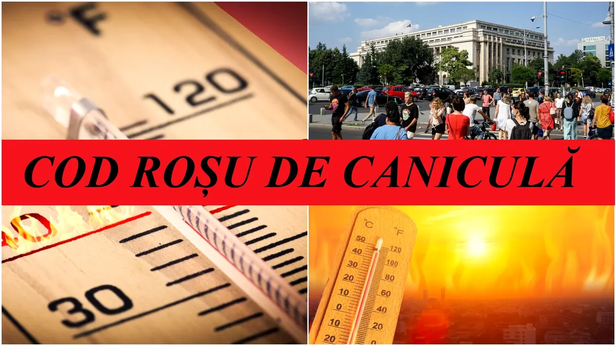 Cod roșu de caniculă, restricții de circulație și urgențe medicale