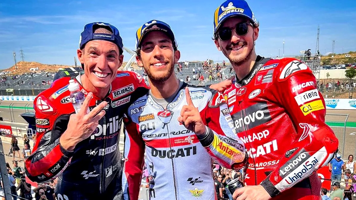 Enea Bastianini a câştigat a 15-a etapă a Campionatului Mondial de motociclism viteză