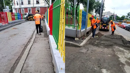 Circulație pietonală mai sigură în Sectorul 5, după lucrările de pe Intrarea Teremia
