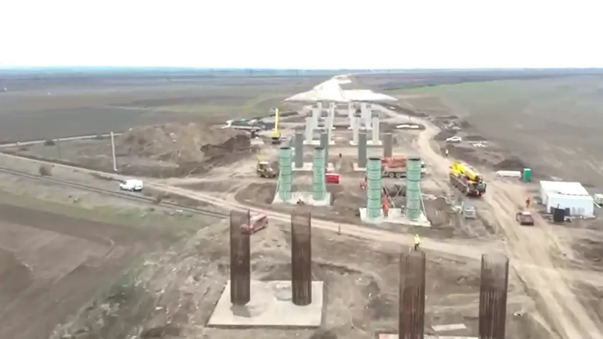 UMB și-a intrat în ritm pe Autostrada Moldovei! Cum arată șantierele de pe A7 Focșani – Bacău (VIDEO)