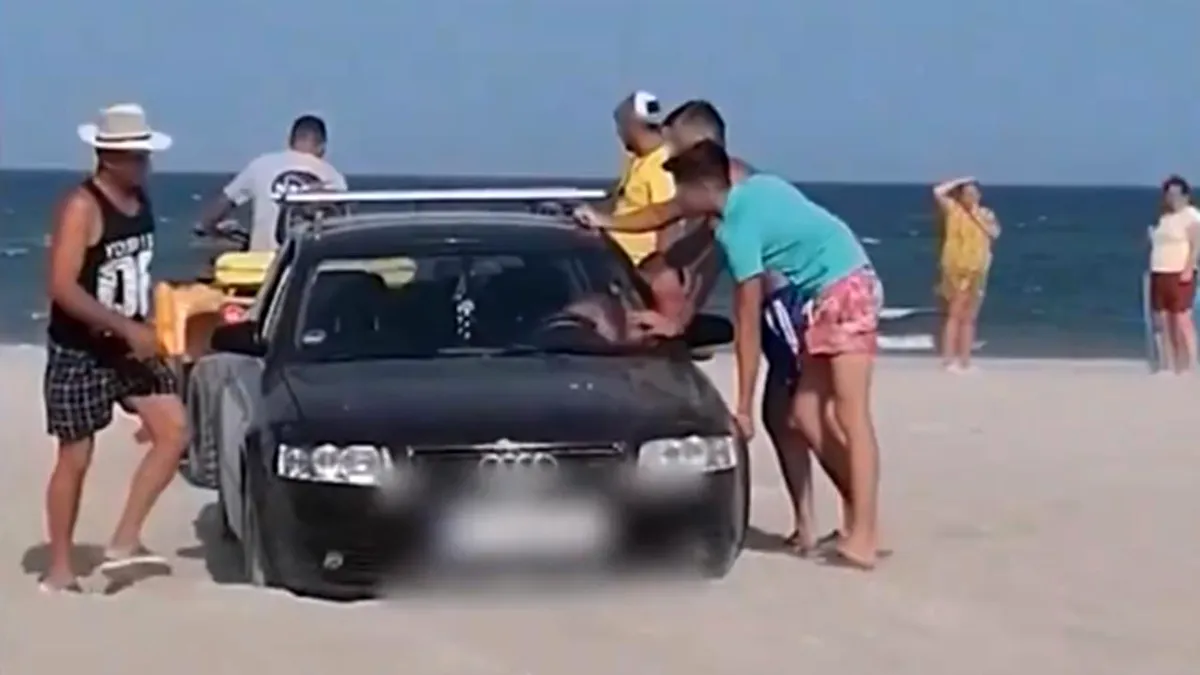 Cât de mare este amenda dacă mergi cu mașina pe plajă