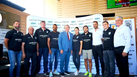 Game World, noul sponsor principal al echipelor de handbal ale CSM București
