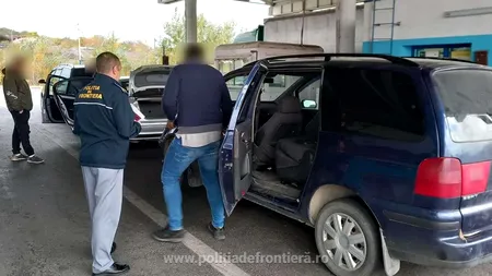 Țigări de aproape 80.000 lei, descoperite de polițiștii de frontieră Calafat, în mai multe microbuze